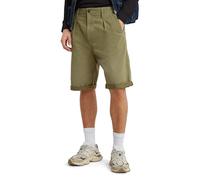 G-Star RAW Herren Pleated Chino Shorts, Grün (Smoke Olive D24544-C962-B212), 35