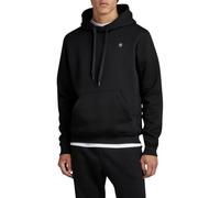 G-Star Raw Straight Fit Hoodie mit Logo-Stickerei in Schwarz, Größe S, Artikelnr. 1214284S Schwarz S Herren
