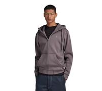 G-STAR RAW Herren Premium Core Hooded Zip Thru Sweatshirt, Grau (Rabbit D16122-C235-G077), S