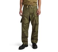 G-Star RAW Herren R-3N Balloon Cargohose, Grün (Shadow Olive D24305-A504-B230), S