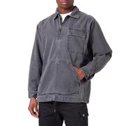 G-STAR RAW Herren Shanorak Denim Zip, Grau (faded black ink D24724-D182-D358), L