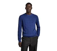 G-Star RAW Herren Table Structure Knitted Pullover, Blau (ballpen Blue D23932-D167-1822), XL