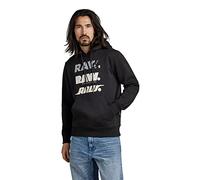 G-STAR RAW Herren Triple RAW. Hoodie, Schwarz (dk Black D22318-A971-6484), M