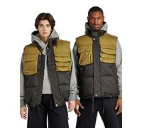 G-STAR RAW Herren Unisex Attac Utility PM Weste, Schwarz (dk black D22493-D199-6484), L