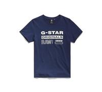 G-Star RAW Jungen SS10037 t-Shirt ss T-Shirt, Blau (Sartho Blue D24912-01-6067), 8 Jahre