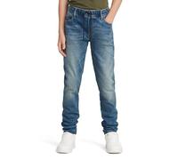 G-STAR Jungen 3301 Slim Pull-Up Jeans Hellblau 16 Sun Faded Indigo Destroyed D24921-01-C041-16