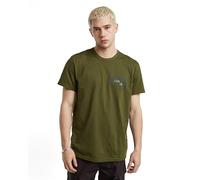 G-Star RAW Men's Carabiner Logo T-Shirt, Grün (dk Moss D25085-C506-4674), Small