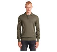 G-Star RAW Men's Premium core dunda Knit Polo Shirt, Braun (Turf D25066-D847-273), M