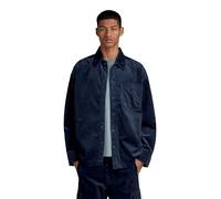 G-Star RAW Men's Shirts Unisex Boxy Fit Shirt, Blau (Salute D23007-D405-C742), L