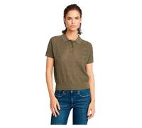 G-STAR RAW Pointelle lt wt polo knit wmn