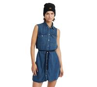 G-Star RAW Women's Dresses Soft Cargo Dress wmn, Blau (Faded Whirlpool D24872-D548-G645), S