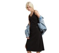 G-Star RAW Women's Dresses Spaghetti Strap Slit Dress wmn, Schwarz (dk Black D24573-B771-6484), XS
