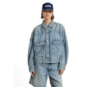 G-STAR RAW Women's Jackets Drifter Utility jacket wmn, Blau (sun faded fogbow D24942-D436-G671), L