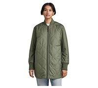 G-STAR RAW Women's Padded Bomber Collar Jacket, Green (lt Hunter B958-8165), XS