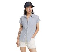 G-Star RAW Women's Shirts Military Button down ssleeve Shirt wmn, Mehrfarben (Grapeade Mini Stripe D24592-C667-G460), S