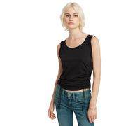 G-Star RAW Women's Tops Adjustable Tucked Sleevs r t wmn, Schwarz (dk Black D24660-4107-6484), M