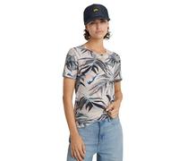 G-Star RAW Women's Tops Palm Tree ao r t wmn, Mehrfarben (Coral pink watertexture Palm D24725-C565-G538), L