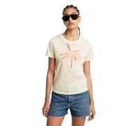 G-Star RAW Women's Tops Summer gr r t wmn, Beige (Antique White D24595-4107-G286), L