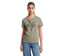 G-Star RAW Women's Tops Summer gr r t wmn, Grün (Shamrock D24595-4107-2199), XS