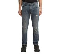 5-Pocket-Jeans G-STAR "Revend FWD Skinny Jeans", Herren, Gr. 35, Länge 34, antic sand blast restorot, Obermaterial: 94% Baumwolle, 4% Elastomultiester, 2% Elasthan, Jeans 5-Pocket-Jeans (97874952-35) 