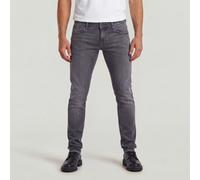 Regular-fit-Jeans G-STAR "Revend Skinny Jeans", Herren, Gr. 29, Länge 32, faded odyssey grau, Obermaterial: 94% Baumwolle, 5% Elastomultiester, 1% Elasthan, Jeans (12673835-29) faded odyssey grau