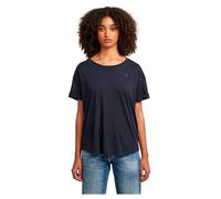 G-Star RAW Rolled Up Sleeve Boyfriend Top Dunkelblau L osaka blue D24524-4107-3873-L