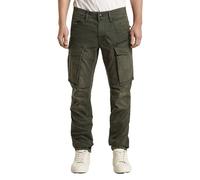 Cargohose G-STAR "Rovic Zip 3D Regular Tapered Hose", Herren, Gr. 38, Länge 36, grau (vintage dust asfalt gd), Obermaterial: 50% Baumwolle, 48% Baumwolle, 2% Elasthan, Hosen Cargohose (88823119-38) vi