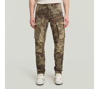G-STAR Rovic Zip 3D Regular Tapered Hose Mehrfarbig 30-34 vintage dust turf forest camo D02190-E081-H585-3034