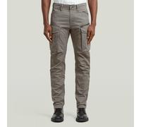 Cargohose G-STAR "Rovic Zip 3D Regular Tapered Hose", Herren, Gr. 31, Länge 34, turf, elephant skin, Obermaterial: 100% Baumwolle, Hosen Cargohose (87789010-31) turf, elephant skin