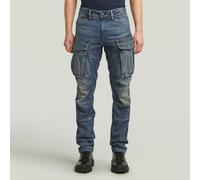 G-STAR Rovic Zip Regular Tapered Jeans Dunkelblau 35-36 worn in dusty mountains D23077-D498-G820-3536