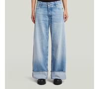 G-STAR Roxx Wide Jeans Mittelblau 25-32 faded rhine blue D28394-E266-H545-2532