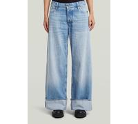 G-STAR Roxx Wide Jeans Mittelblau 25-32 faded rhine blue D28394-E266-H545-2532