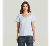 G-STAR Scoop Neck T-Shirt Hellblau L light wave D29097-336-599-L