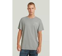 G-STAR G-Script T-Shirt Grau L wild dove D26823-D976-G283-L