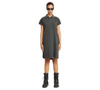 G-star Seam Detail Polo Kurzes Kurzarmkleid S Dark Black Gd