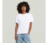 T-Shirt G-STAR "Seam T-Shirt", Damen, Gr. L, weiß, Obermaterial: 100% Baumwolle, Shirts T-Shirt (44388052-L) weiß
