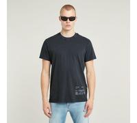 T-Shirt G-STAR "Shipping Graphic Overdyed T-Shirt", Damen, Gr. S, salute gd, Obermaterial: 100% Baumwolle, Shirts T-Shirt (42504042-S) salute gd