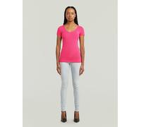 G-Star Shirt "Base V" in Pink - Größe S | Damen Tops