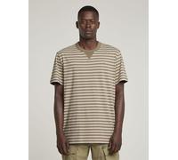 G-STAR Nifous Stripe T-Shirt Mehrfarbig XL ensis green/dk brick stripe D25961-C339-H227-XL