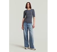 Washed a line Slim Rib r t 1 sl wmn