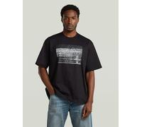 G-Star Shirt in Schwarz - Größe M | Herren Plussize