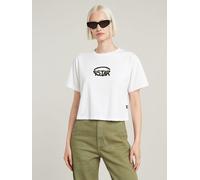 G-star Cropped Logo Relaxed Kurzarm-t-shirt (Herstellerartikelnummer: D26239-C336-110-M)