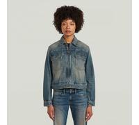 G-STAR Shrunken Boxy Jacke Dunkelblau S antique blueschist D28518-E358-H936-S