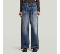 5-Pocket-Jeans G-STAR "Skater Chino High Loose Jeans", Damen, Gr. 28, Länge 34, faded typhoon, Obermaterial: 100% Baumwolle, Jeans 5-Pocket-Jeans (84524147-28) faded typhoon