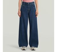 Weite Jeans G-STAR "Skater High Loose Wmn", Damen, Gr. 28, Länge 30, blau (worn in sentry blau), Denim/Jeans, Obermaterial: 100% Baumwolle, casual, loose fit normal, Jeans (22856502-28) worn in sentry