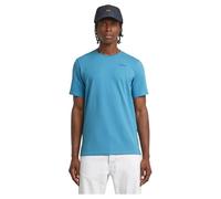 G-STAR Slim Base T-Shirt Mittelblau M niagara D19070-C723-G988-M