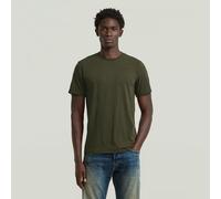 T-Shirt G-STAR "Slim Base", Herren, Gr. S, asfalt, Jersey, Obermaterial: 95% Baumwolle, 5% Elasthan, unifarben, slim fit hüftbedeckend, Rundhals, Shirts T-Shirt, mit Rundhals, Baumwollmix (94813465-S)