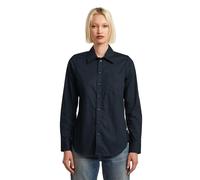 G-STAR Slim Poplin Long Sleeve Shirt Dunkelblau XS mazarine blue D27115-C271-4213-XS