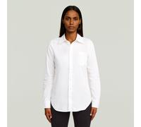 G-STAR Slim Poplin Long Sleeve Shirt Weiß M white D27115-D321-110-M