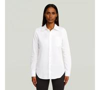 G-STAR Slim Poplin Long Sleeve Shirt Weiß XS white D27115-D321-110-XS